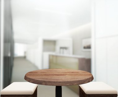 Masa üstü ve bulanıklık Office arka plan