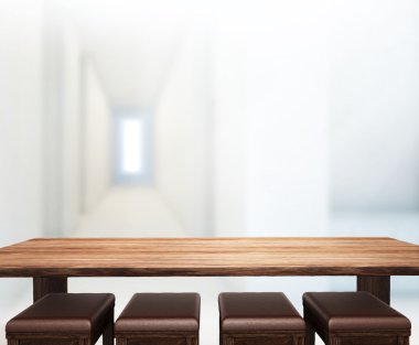 Masa üstü ve bulanıklık Office arka plan