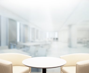 Masa üstü ve bulanıklık Office arka plan