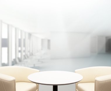 Masa üstü ve bulanıklık Office arka plan