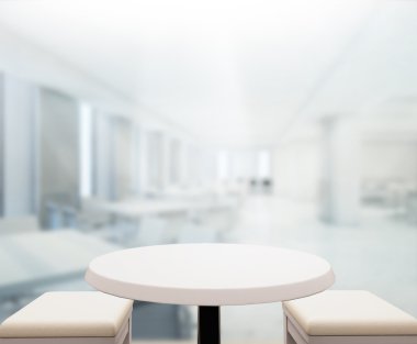 Masa üstü ve bulanıklık Office arka plan