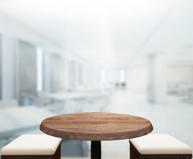 Masa üstü ve bulanıklık Office arka plan