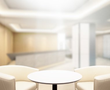 Masa üstü ve bulanıklık Office arka plan
