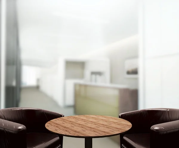 टेबल शीर्ष आणि ब्लेअर ऑफिस पार्श्वभूमी — स्टॉक फोटो, इमेज