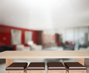 Masa üstü ve bulanıklık Office arka plan