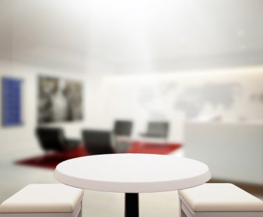 Masa üstü ve bulanıklık Office arka plan