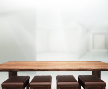 Masa üstü ve bulanıklık Office arka plan