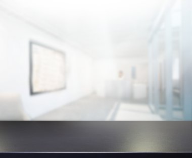 Masa üstü ve bulanıklık Office arka plan