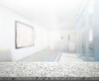 Masa üstü ve bulanıklık Office arka plan