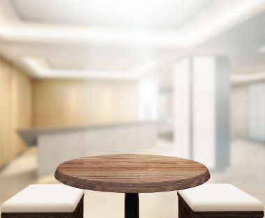 Masa üstü ve bulanıklık Office arka plan