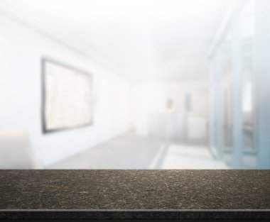 Masa üstü ve bulanıklık Office arka plan