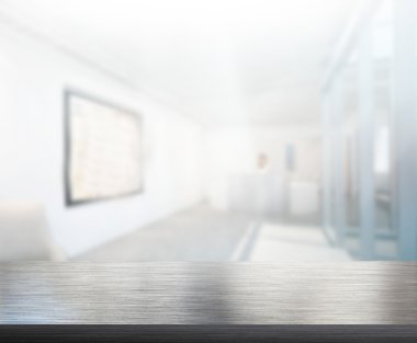 Masa üstü ve bulanıklık Office arka plan