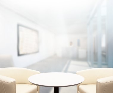 Masa üstü ve bulanıklık Office arka plan