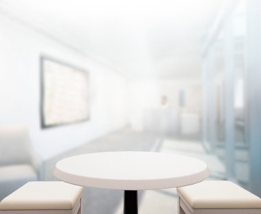 Masa üstü ve bulanıklık Office arka plan