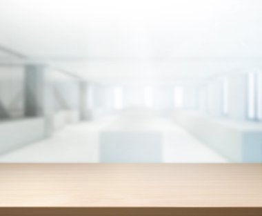 Masa üstü ve bulanıklık Office arka plan