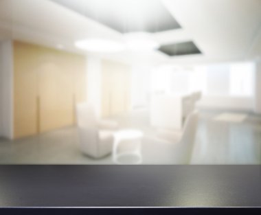 Masa üstü ve bulanıklık Office arka plan