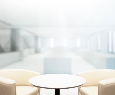 Masa üstü ve bulanıklık Office arka plan