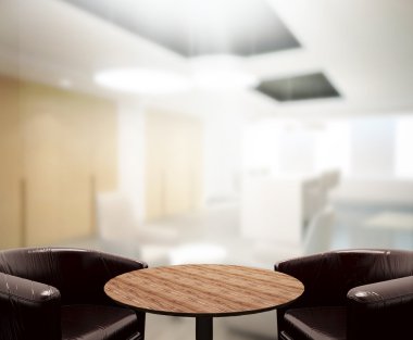 Masa üstü ve bulanıklık Office arka plan