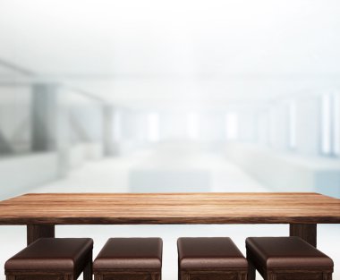 Masa üstü ve bulanıklık Office arka plan