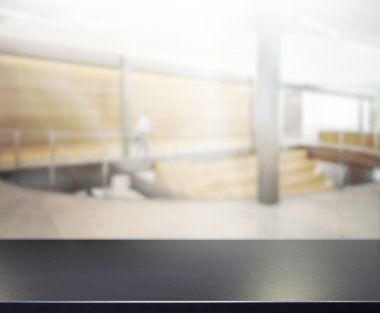 Masa üstü ve bulanıklık Office arka plan