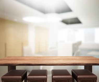 Masa üstü ve bulanıklık Office arka plan