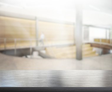 Masa üstü ve bulanıklık Office arka plan