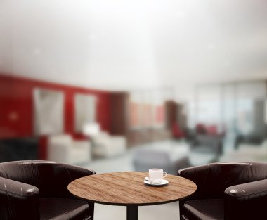 Masa üstü ve bulanıklık Office arka plan