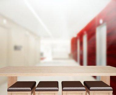 Masa üstü ve bulanıklık Office arka plan