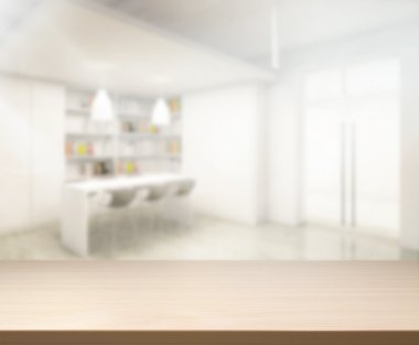 Masa üstü ve bulanıklık Office arka plan