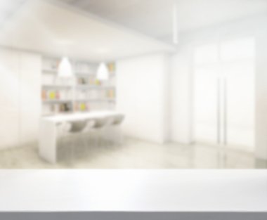 Masa üstü ve bulanıklık Office arka plan