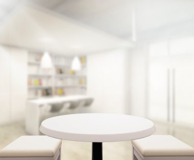 Masa üstü ve bulanıklık Office arka plan