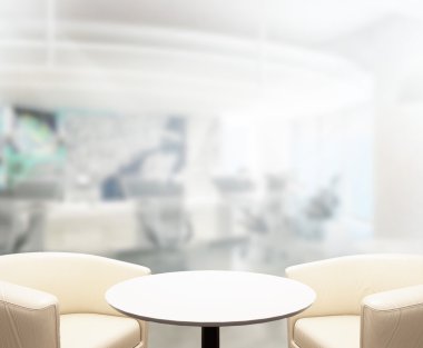 Masa üstü ve bulanıklık Office arka plan