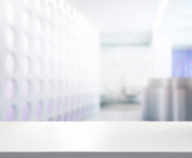 Ahşap masa üst arka plan Office içinde 3d render