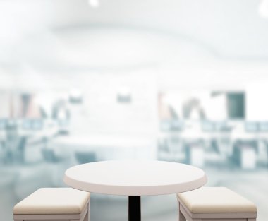 Ahşap masa üst arka plan Office içinde 3d render