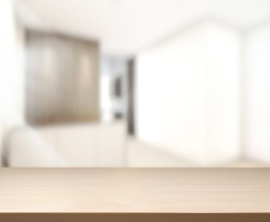 Ahşap masa artalanını Resepsiyon salonunda 