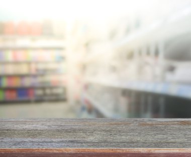 Alışveriş Pazar arka plan bulanıklık