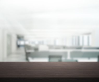 Masa üstü ve bulanıklık Office arka plan