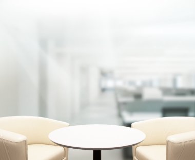 Masa üstü ve bulanıklık Office arka plan