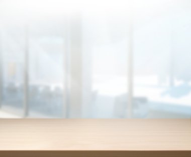 Masa üstü ve bulanıklık Office arka plan