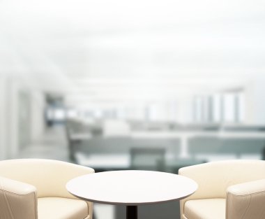 Masa üstü ve bulanıklık Office arka plan