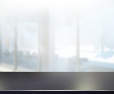 Masa üstü ve bulanıklık Office arka plan