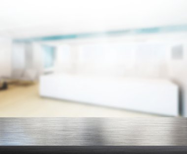 Masa üstü ve bulanıklık Office arka plan