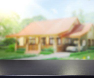 Masa üstü ve Blur Binası arka plan