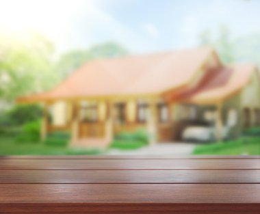 Masa üstü ve Blur Binası arka plan