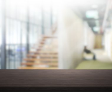 Masa üstü ve bulanıklık Office arka plan