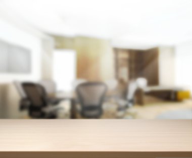 Masa üstü ve bulanıklık Office arka plan