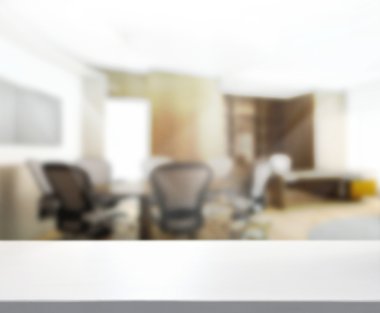 Masa üstü ve bulanıklık Office arka plan