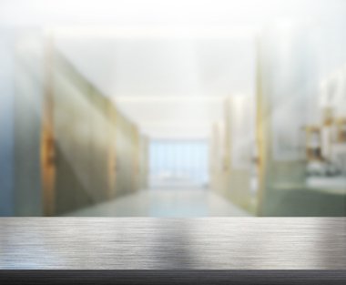 Masa üstü ve bulanıklık Office arka plan