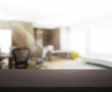 Masa üstü ve bulanıklık Office arka plan