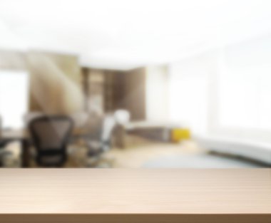 Masa üstü ve bulanıklık Office arka plan